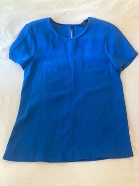 J crew short sleeve blouse